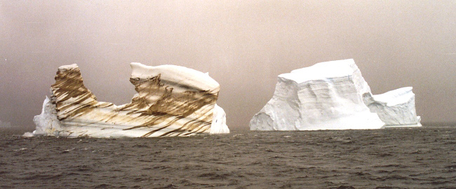 Photograph of Icebergs